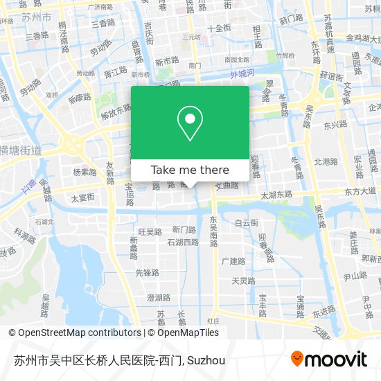 苏州市吴中区长桥人民医院-西门 map