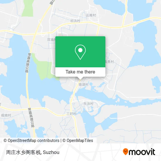 周庄水乡阁客栈 map