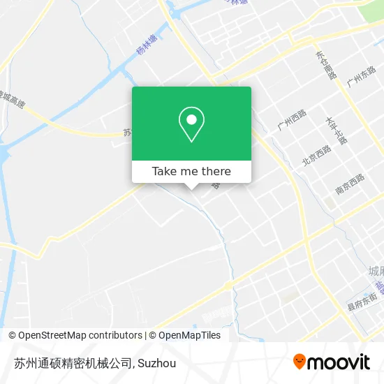 苏州通硕精密机械公司 map