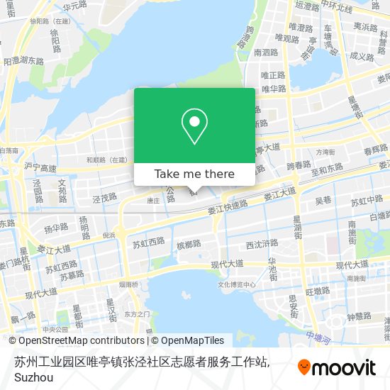 苏州工业园区唯亭镇张泾社区志愿者服务工作站 map