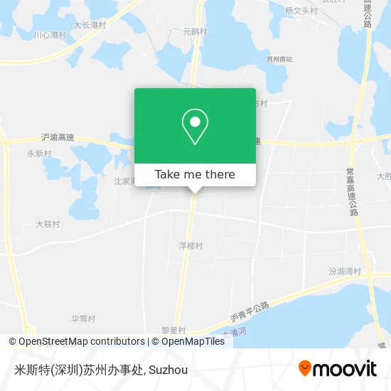 米斯特(深圳)苏州办事处 map