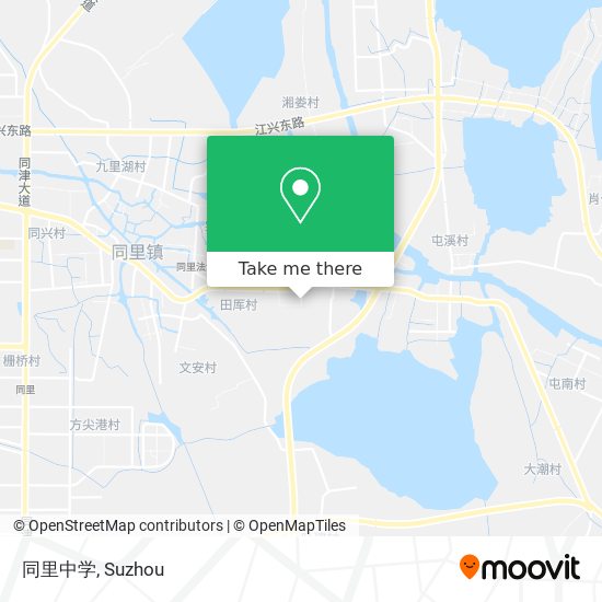 同里中学 map