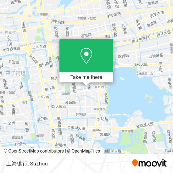 上海银行 map