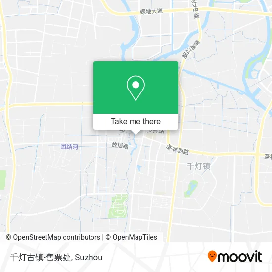 千灯古镇-售票处 map