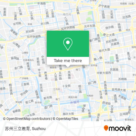 苏州三立教育 map