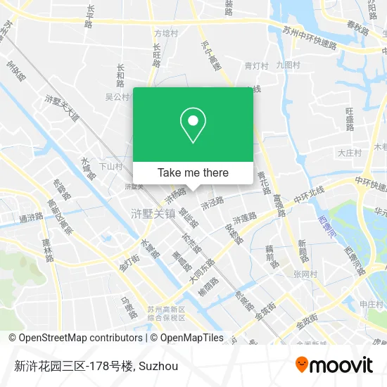 新浒花园三区-178号楼 map