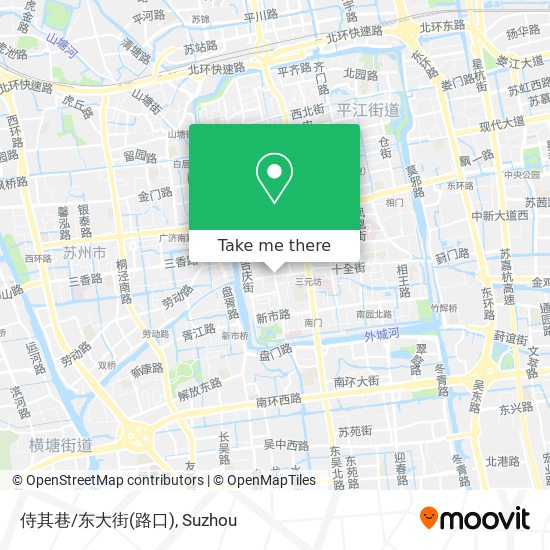 侍其巷/东大街(路口) map
