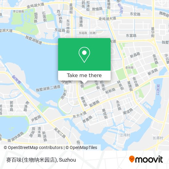 赛百味(生物纳米园店) map