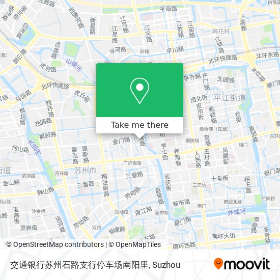 交通银行苏州石路支行停车场南阳里 map