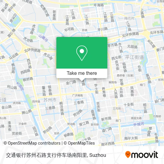 交通银行苏州石路支行停车场南阳里 map