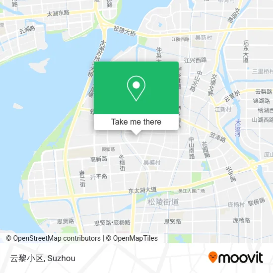 云黎小区 map