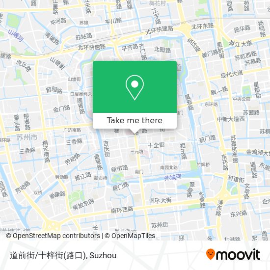 道前街/十梓街(路口) map