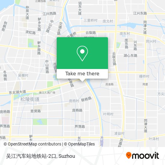 吴江汽车站地铁站-2口 map