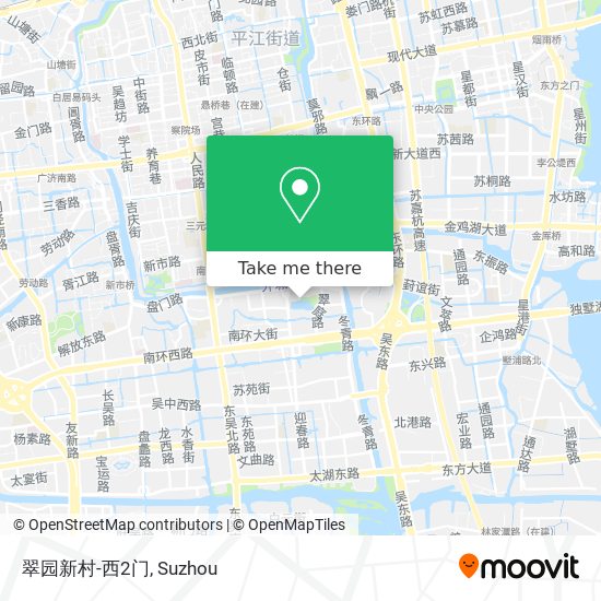 翠园新村-西2门 map
