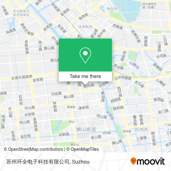 苏州环全电子科技有限公司 map