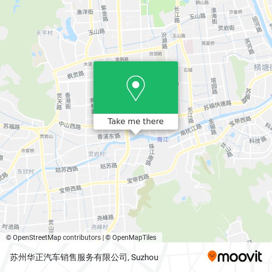 苏州华正汽车销售服务有限公司 map