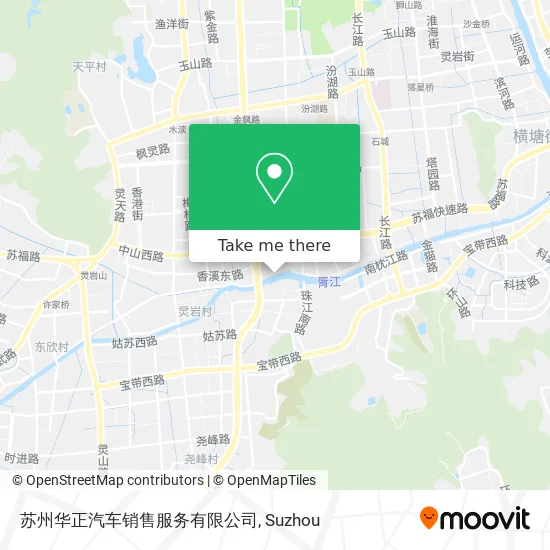 苏州华正汽车销售服务有限公司 map