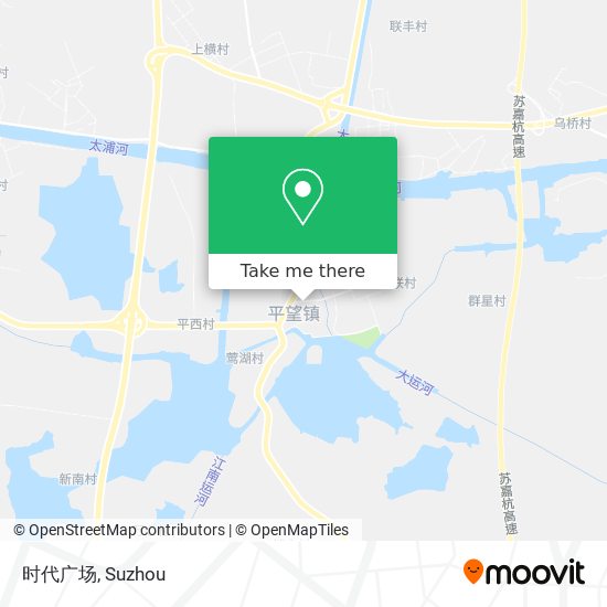 时代广场 map