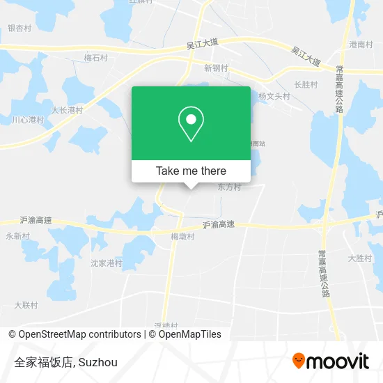 全家福饭店 map