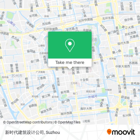 新时代建筑设计公司 map