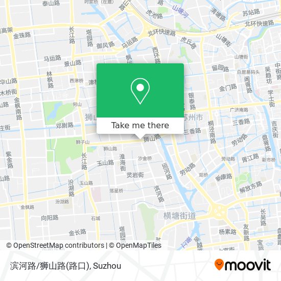 滨河路/狮山路(路口) map