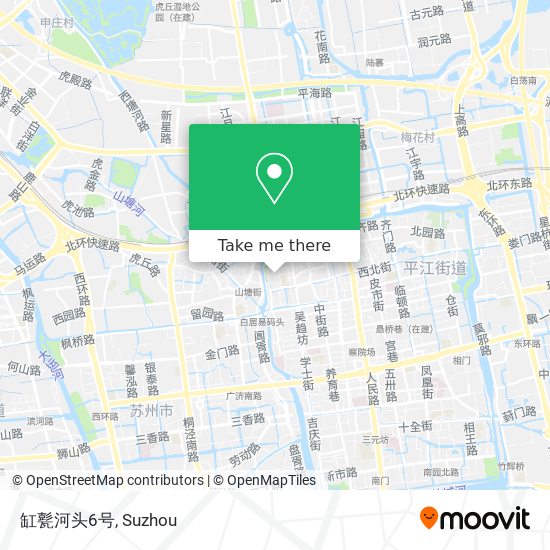 缸甏河头6号 map