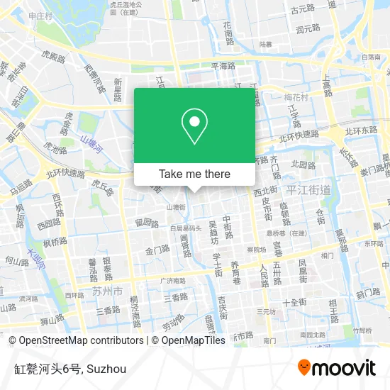 缸甏河头6号 map