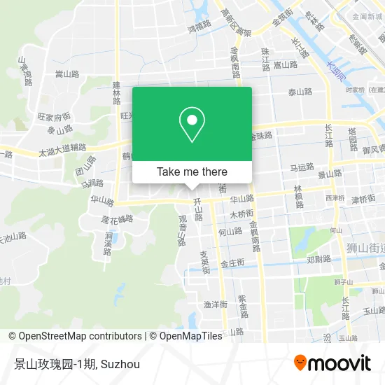 景山玫瑰园-1期 map