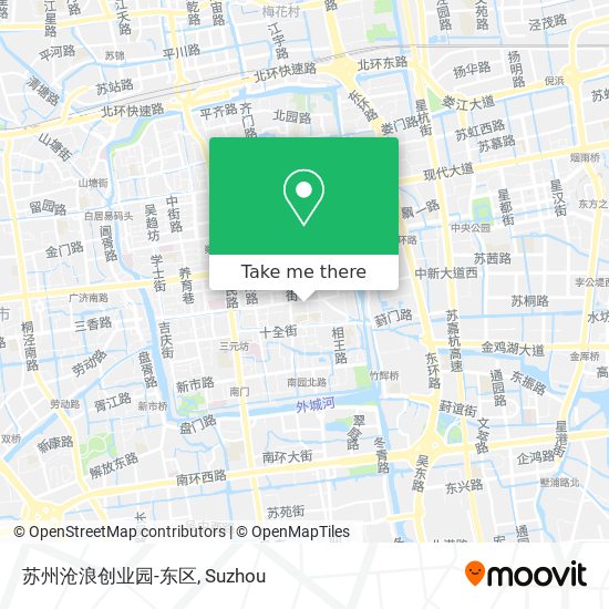 苏州沧浪创业园-东区 map