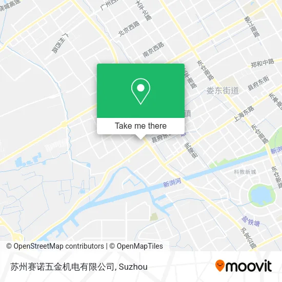 苏州赛诺五金机电有限公司 map