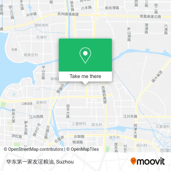 华东第一家友谊粮油 map