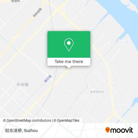 朝东港桥 map
