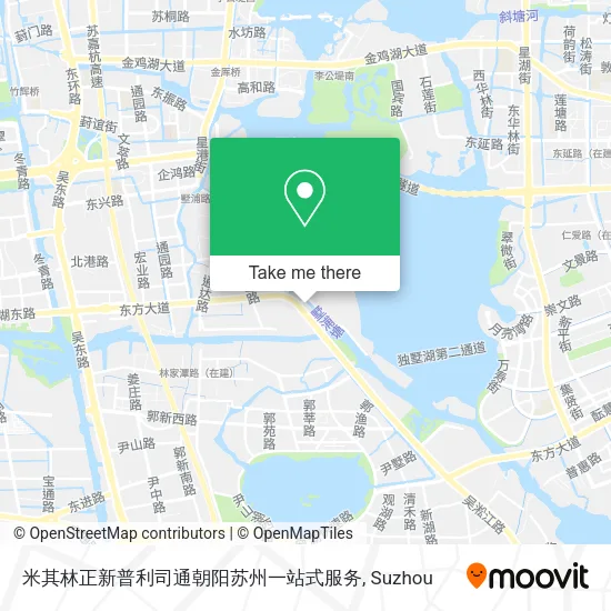 米其林正新普利司通朝阳苏州一站式服务 map