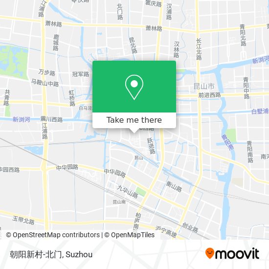 朝阳新村-北门 map