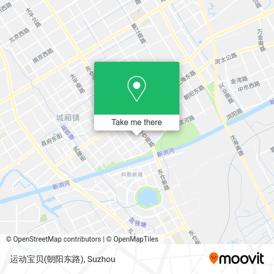 运动宝贝(朝阳东路) map