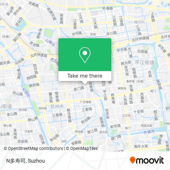 N多寿司 map
