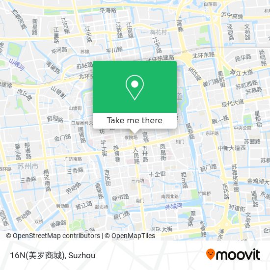 16N(美罗商城) map