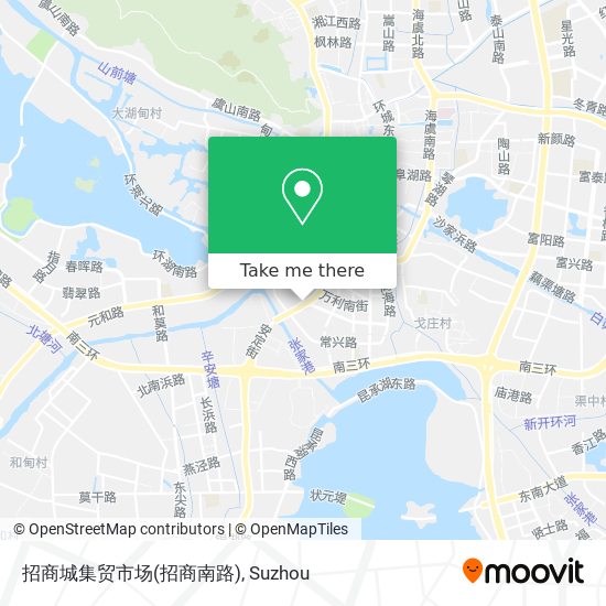 招商城集贸市场(招商南路) map