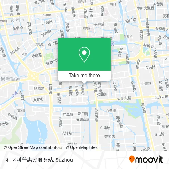 社区科普惠民服务站 map