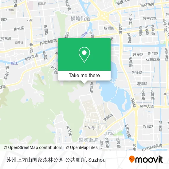 苏州上方山国家森林公园-公共厕所 map