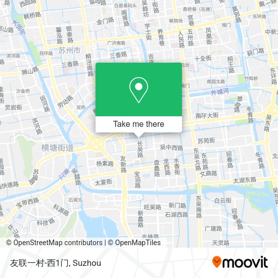 友联一村-西1门 map