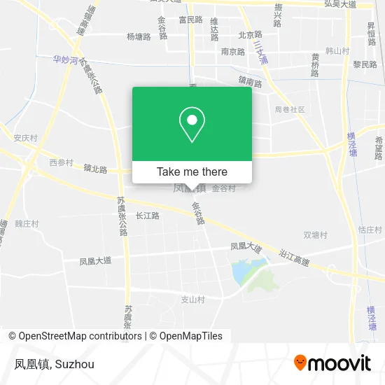 凤凰镇 map