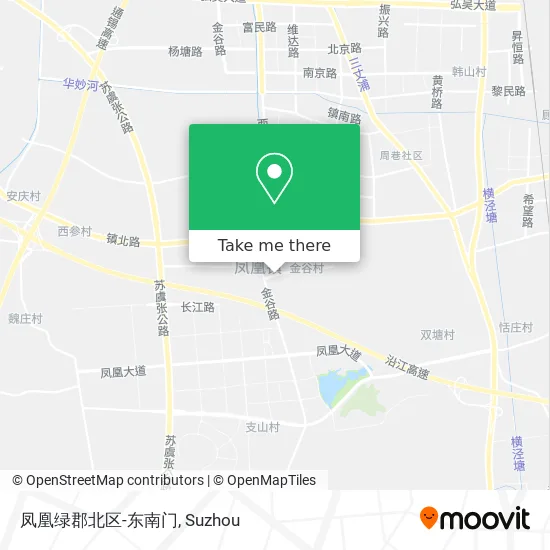凤凰绿郡北区-东南门 map