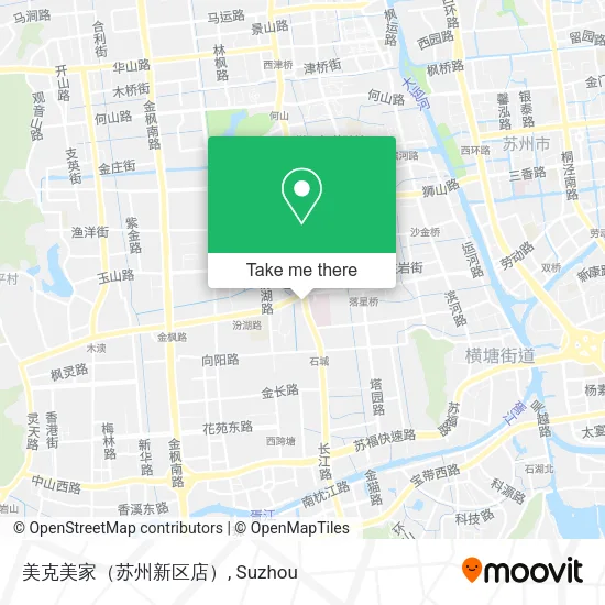 美克美家（苏州新区店） map