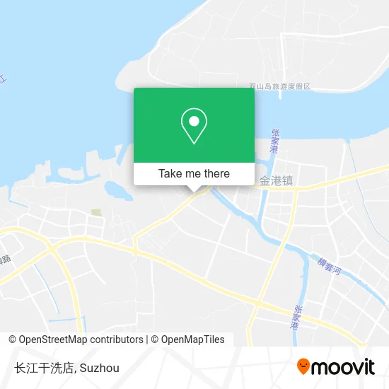 长江干洗店 map