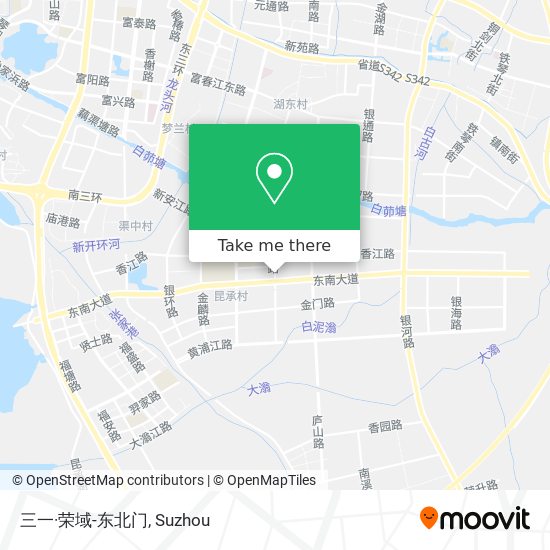 三一·荣域-东北门 map