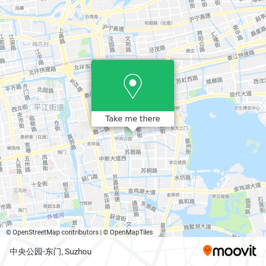 中央公园-东门 map