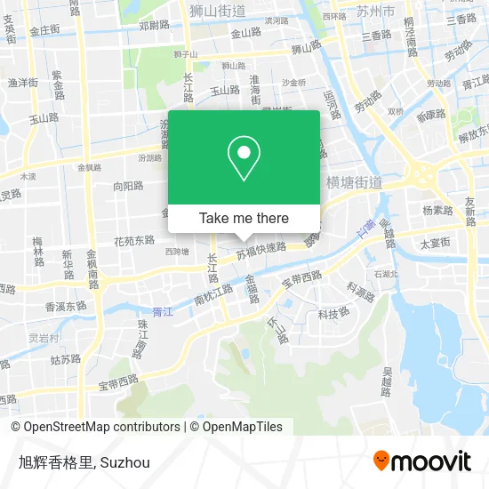 旭辉香格里 map