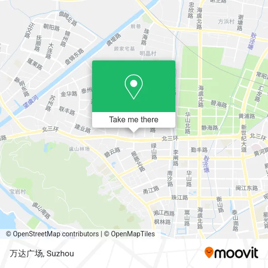 万达广场 map