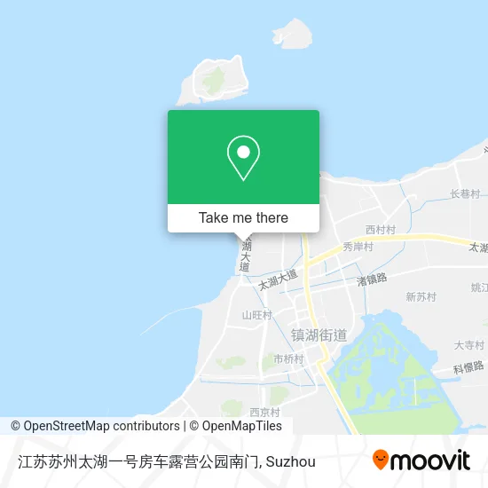 江苏苏州太湖一号房车露营公园南门 map